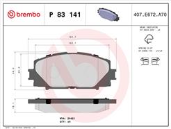 BREMBO P 83 141