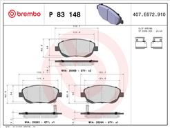 BREMBO P 83 148