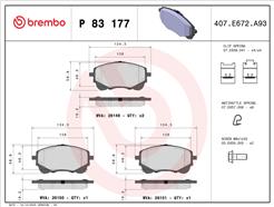 BREMBO P 83 177