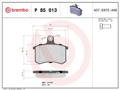 BREMBO P 85 013