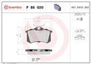 BREMBO P 85 020X