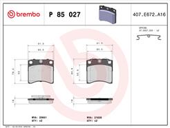 BREMBO P 85 027