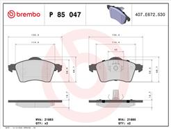 BREMBO P 85 047