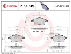 BREMBO P 85 049