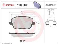 BREMBO P 85 057