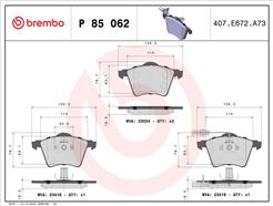 BREMBO P 85 062