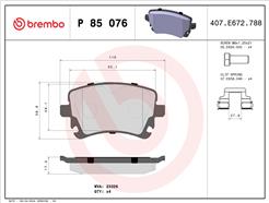 BREMBO P 85 076