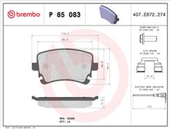 BREMBO P 85 083