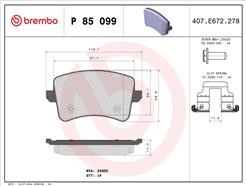 BREMBO P 85 099
