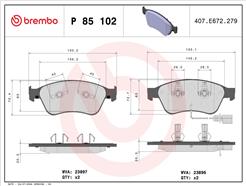 BREMBO P 85 102