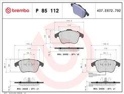 BREMBO P 85 112
