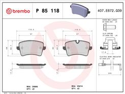 BREMBO P 85 118