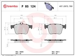 BREMBO P 85 124