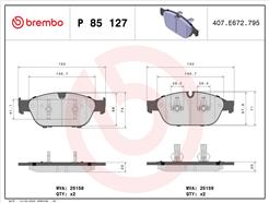 BREMBO P 85 127