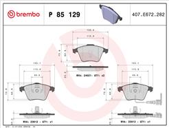BREMBO P 85 129