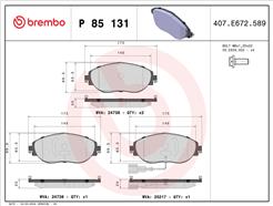 BREMBO P 85 131