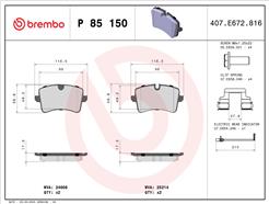 BREMBO P 85 150