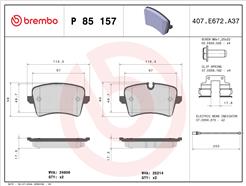 BREMBO P 85 157