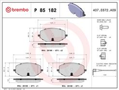 BREMBO P 85 182