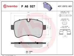 BREMBO P A6 027