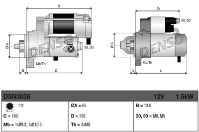 DENSO DSN3038 EAN: 8717613173237.