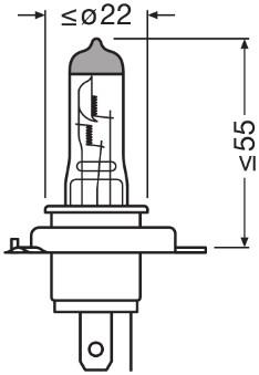 OSRAM 64193NB200-HCB Číslo výrobce: H4. EAN: 4062172198158.