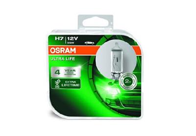 OSRAM 64210ULT-HCB Číslo výrobce: H7. EAN: 4052899436251.