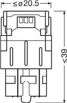 OSRAM 7515DRP-2BL - Žárovka, brzdové svělo
