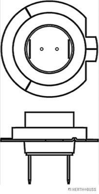 HERTH+BUSS ELPARTS 89901207 Číslo výrobce: H7. EAN: 4026736078706.