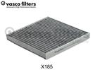 DAVID VASCO X185 - Filtr vzduchu v interiéru