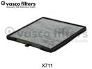 DAVID VASCO X711 - Filtr vzduchu v interiéru