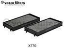 DAVID VASCO X770 - Filtr vzduchu v interiéru