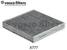 DAVID VASCO X777 - Filtr vzduchu v interiéru