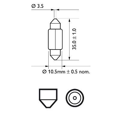 PHILIPS 12844B2 Číslo výrobce: 05551430. EAN: 8711500417749.