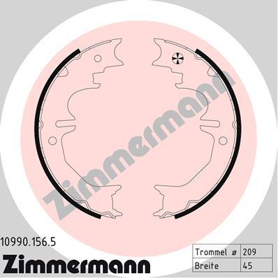 ZIMMERMANN 10990.156.5 EAN: 4250238767268.
