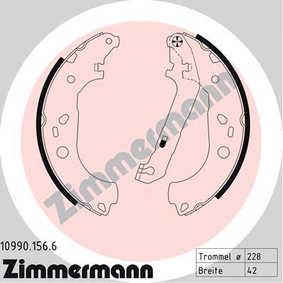 ZIMMERMANN 10990.156.6 EAN: 4250238767275.