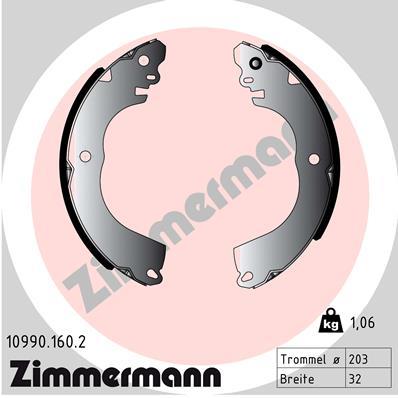 ZIMMERMANN 10990.160.2 EAN: 4250238785460.