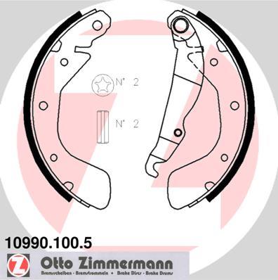 ZIMMERMANN 10990.100.5 EAN: 4250238721260.