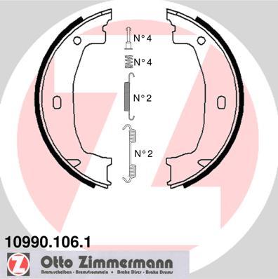 ZIMMERMANN 10990.106.1 EAN: 4250238721826.