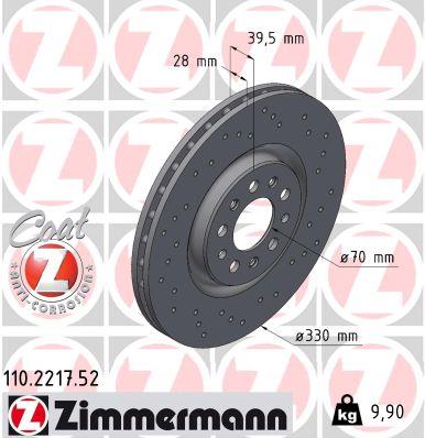 ZIMMERMANN 110.2217.52 EAN: 4250238751540.