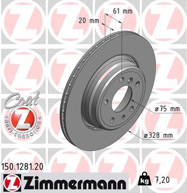 ZIMMERMANN 150.1281.20 EAN: 4250238765585.