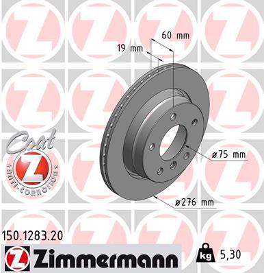 ZIMMERMANN 150.1283.20 EAN: 4250238718383.