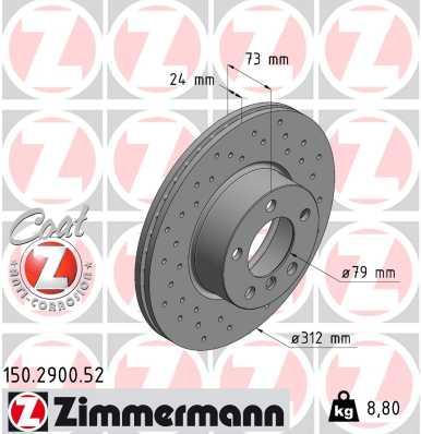 ZIMMERMANN 150.2900.52 EAN: 4250238758686.