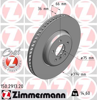 ZIMMERMANN 150.2913.20 EAN: 4250238758389.