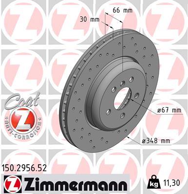 ZIMMERMANN 150.2956.52 EAN: 4250238776673.