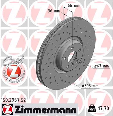 ZIMMERMANN 150.2957.52 EAN: 4250238778394.
