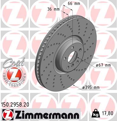 ZIMMERMANN 150.2958.20 EAN: 4250238776406.
