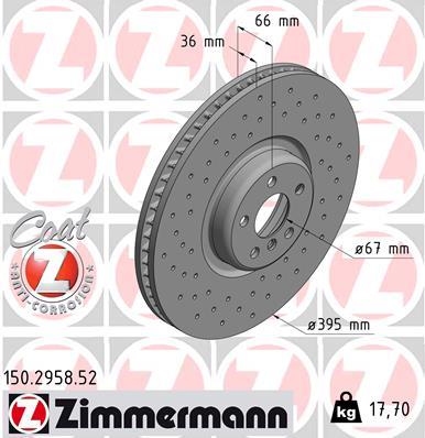 ZIMMERMANN 150.2958.52 EAN: 4250238778400.