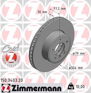 ZIMMERMANN 150.3403.20 EAN: 4250238718567.