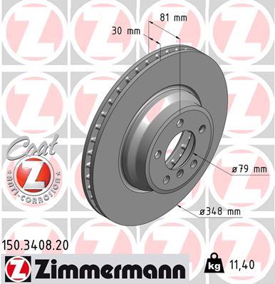 ZIMMERMANN 150.3408.20 EAN: 4250238718598.